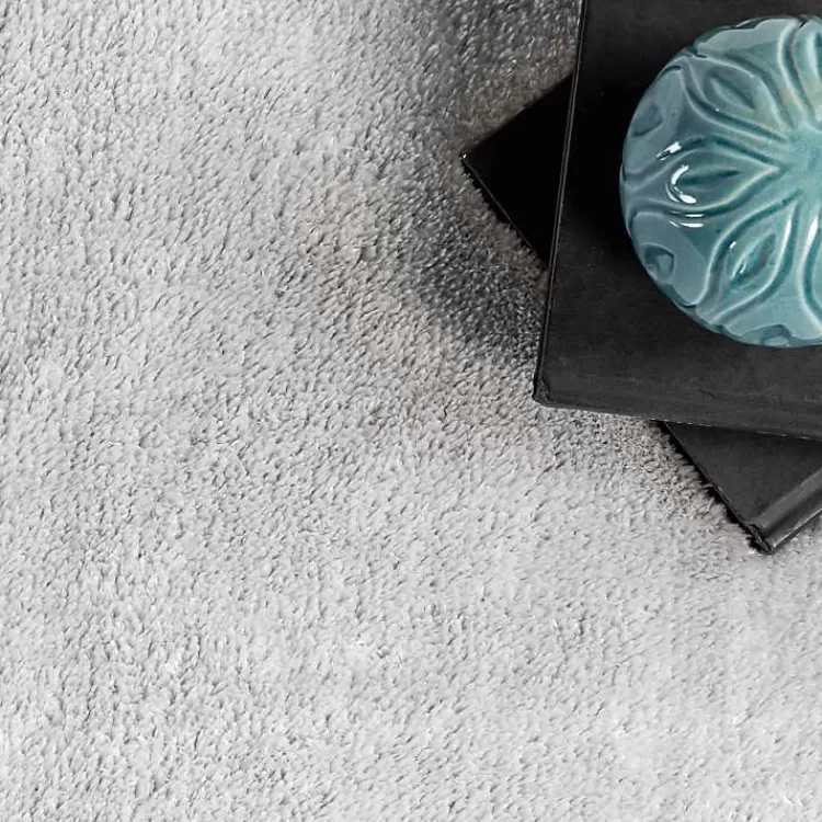 Alfombra Suave de Felpa Lavable Whitlow - Tamaño 6x9 Pies, Diseño Moderno para Salas y Dormitorios - Lujo Duradero con Mantenimiento Fácil