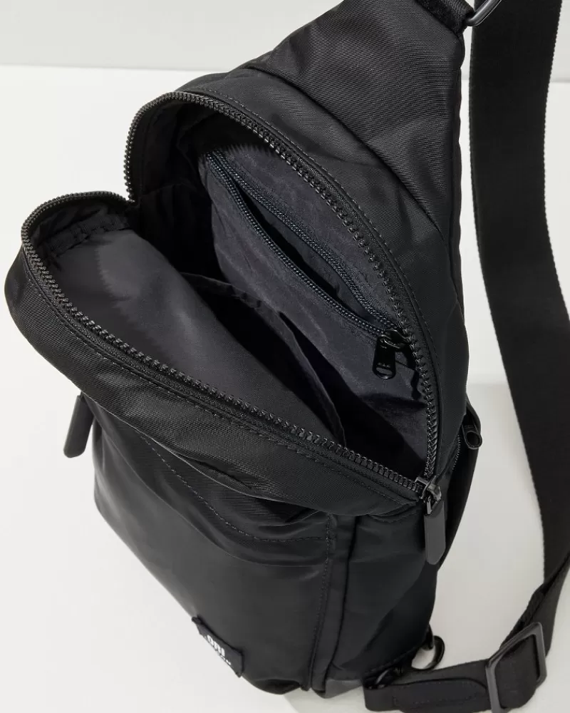 Bolso Bandolera Tommy Bahama Willesden en Negro - Estilo Urbano para Mujer con Diseño Ligero y Elegante