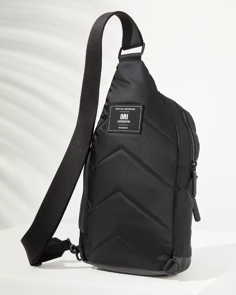 Bolso Bandolera Tommy Bahama Willesden en Negro - Estilo Urbano para Mujer con Diseño Ligero y Elegante