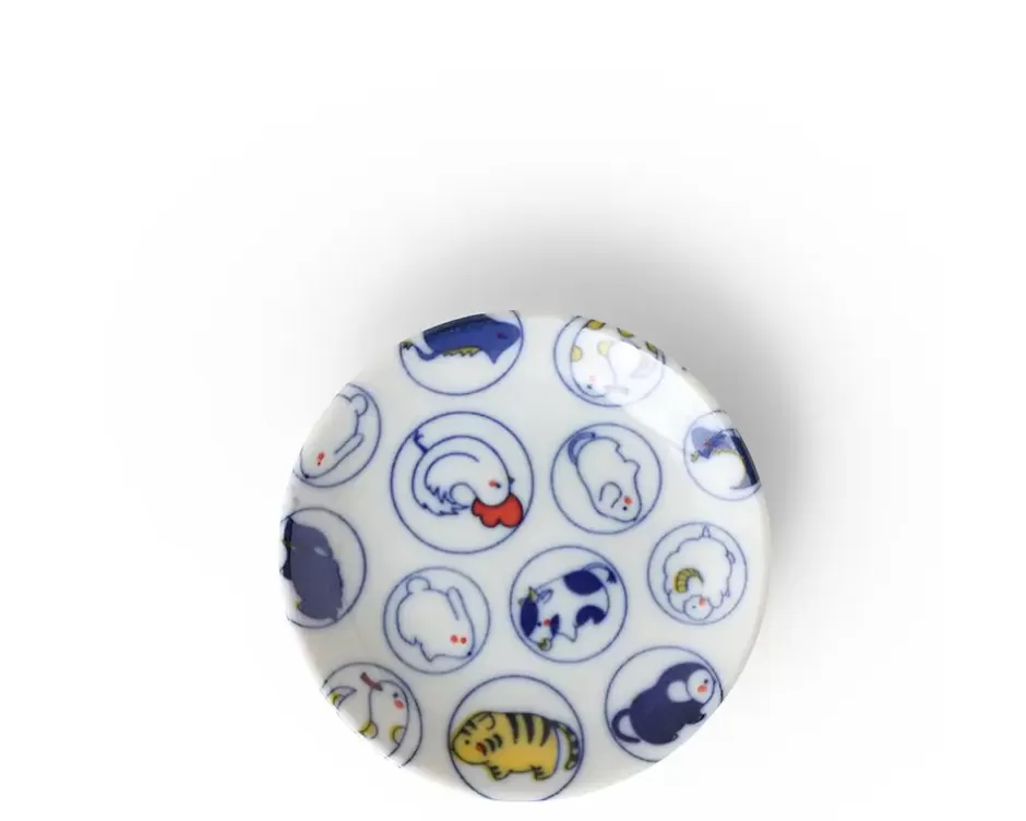 Exclusivos platos para salsas con diseños zodiacales - Lote de 6 unidades estilo MIYA (10 cm)  

Colección zodiacal: Juego de 6 fuentes decorativas MIYA para acompañamientos (diámetro 10 cm)  

Platos temáticos de edición especial: 6 piezas con animales del horóscaso - Diseño premium MIYA (4 pulgadas)