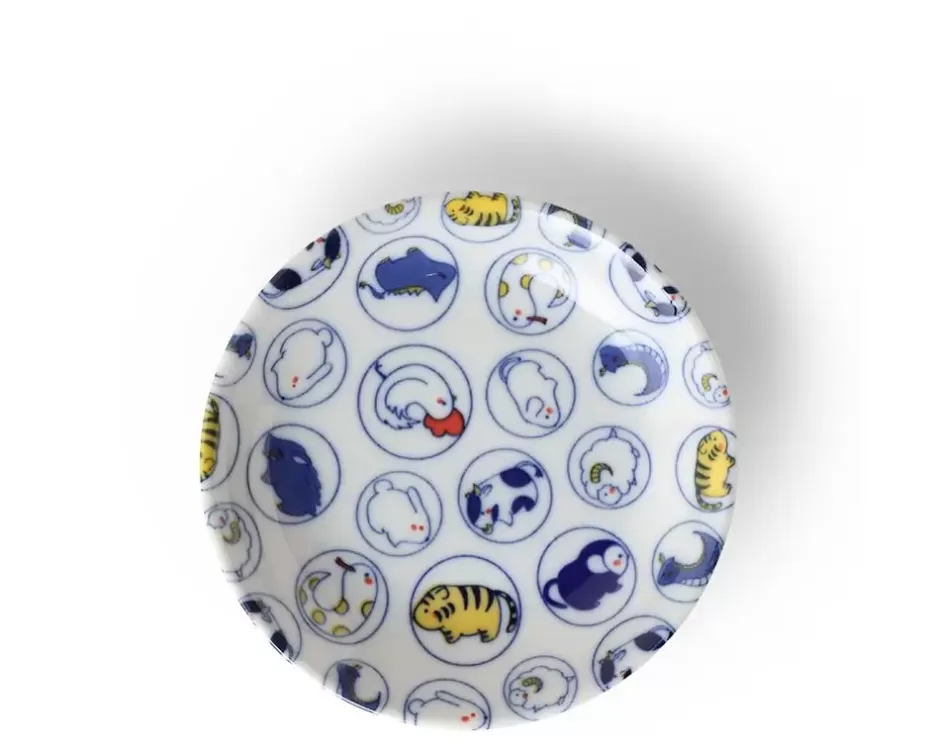 Juego de 5 Platos Zodiacales Decorativos MIYA – Diseño Exclusivo 13.5 cm (5.25