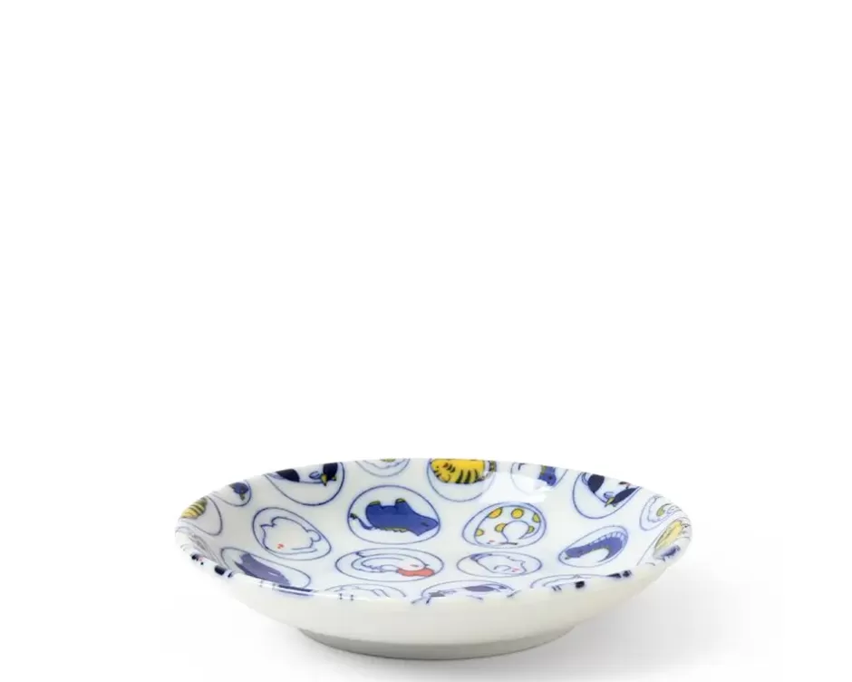 Juego de 5 Platos Zodiacales Decorativos MIYA – Diseño Exclusivo 13.5 cm (5.25